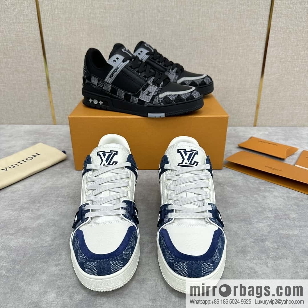 💋💍L new product TRAINER sports shoes series LV TRAINER sports shoes 1ACPSF