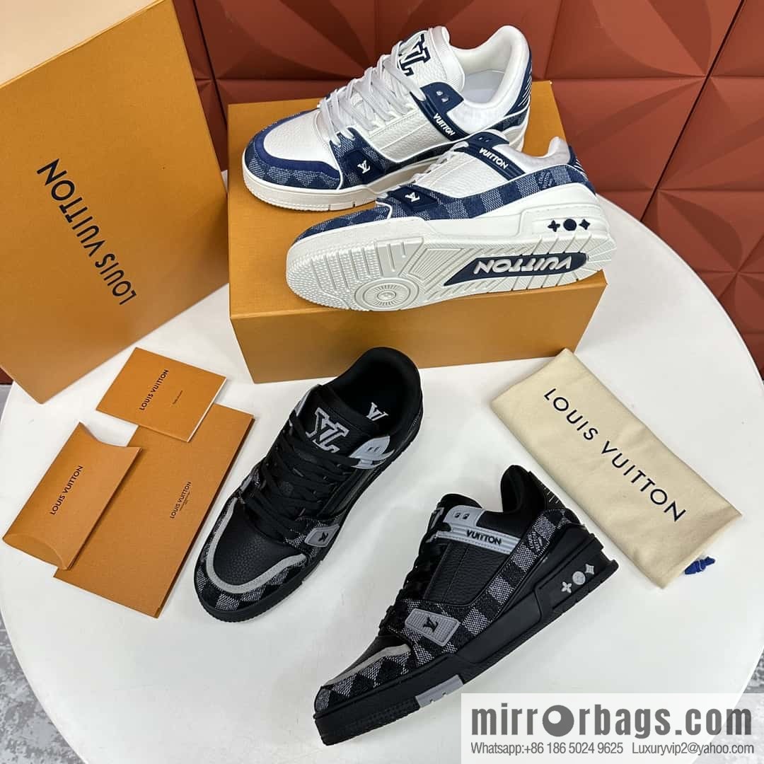 💋💍L new product TRAINER sports shoes series LV TRAINER sports shoes 1ACPSF
