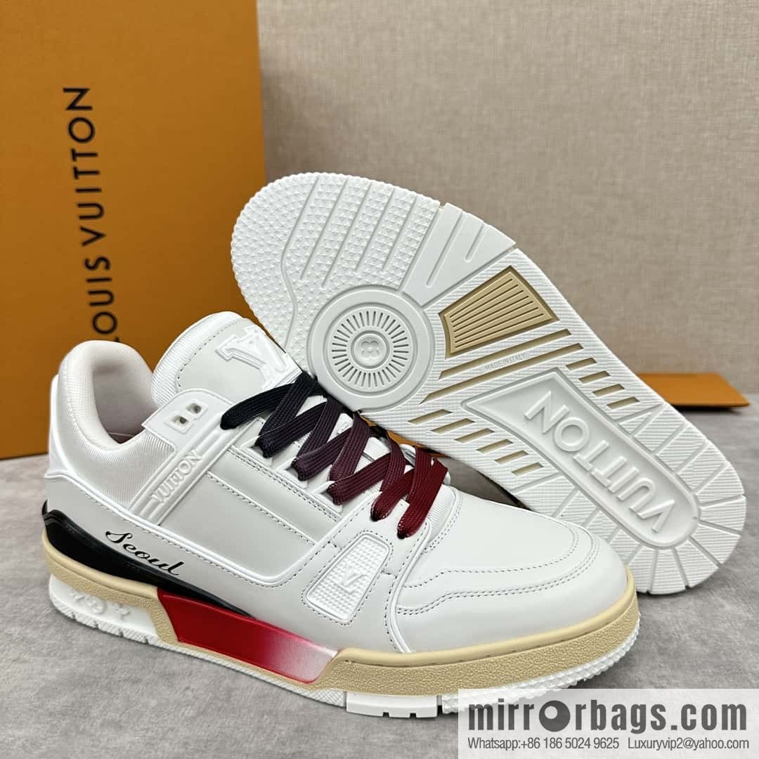 💋💍L home new product L * V Louis~ new TRAINER series sports shoes