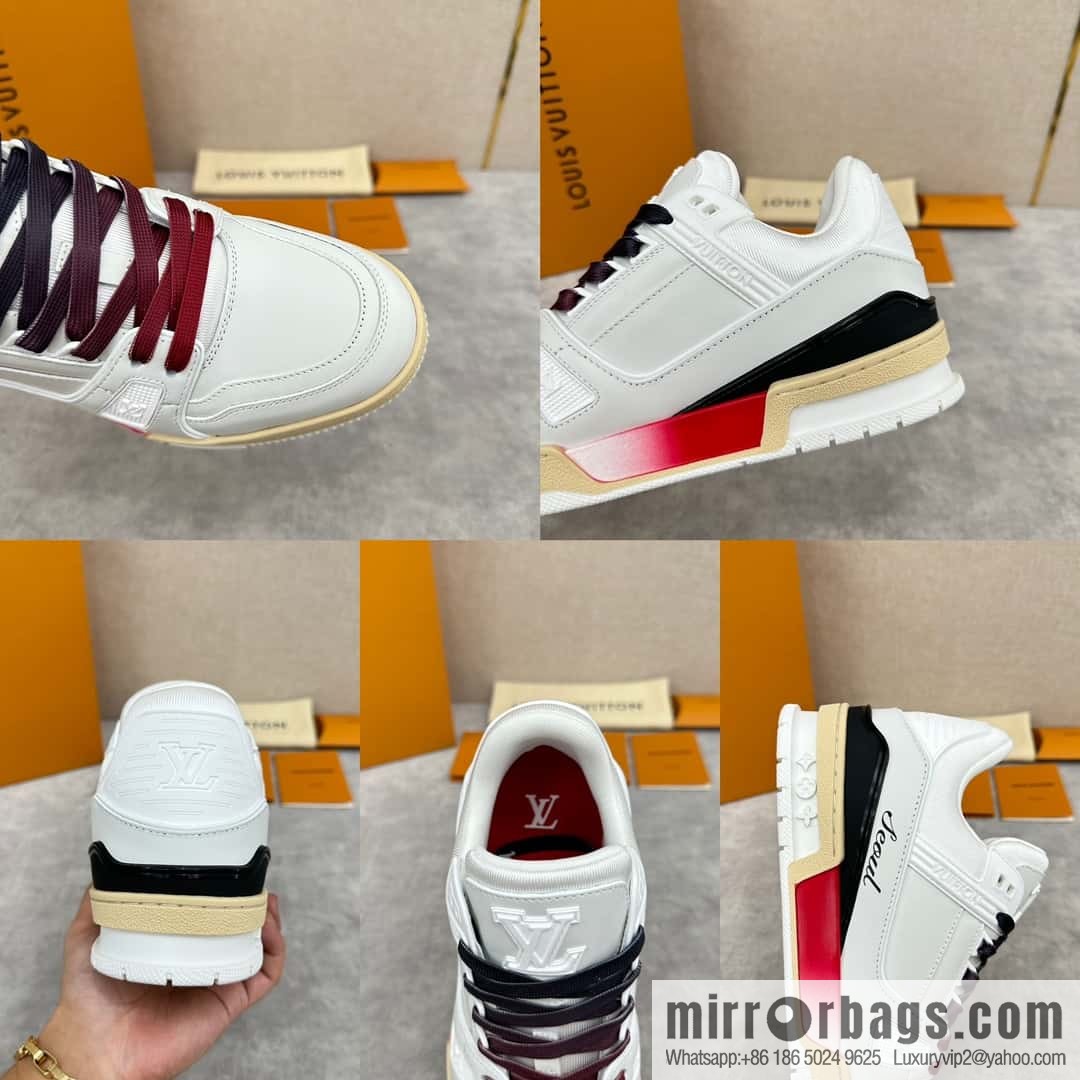 💋💍L home new product L * V Louis~ new TRAINER series sports shoes