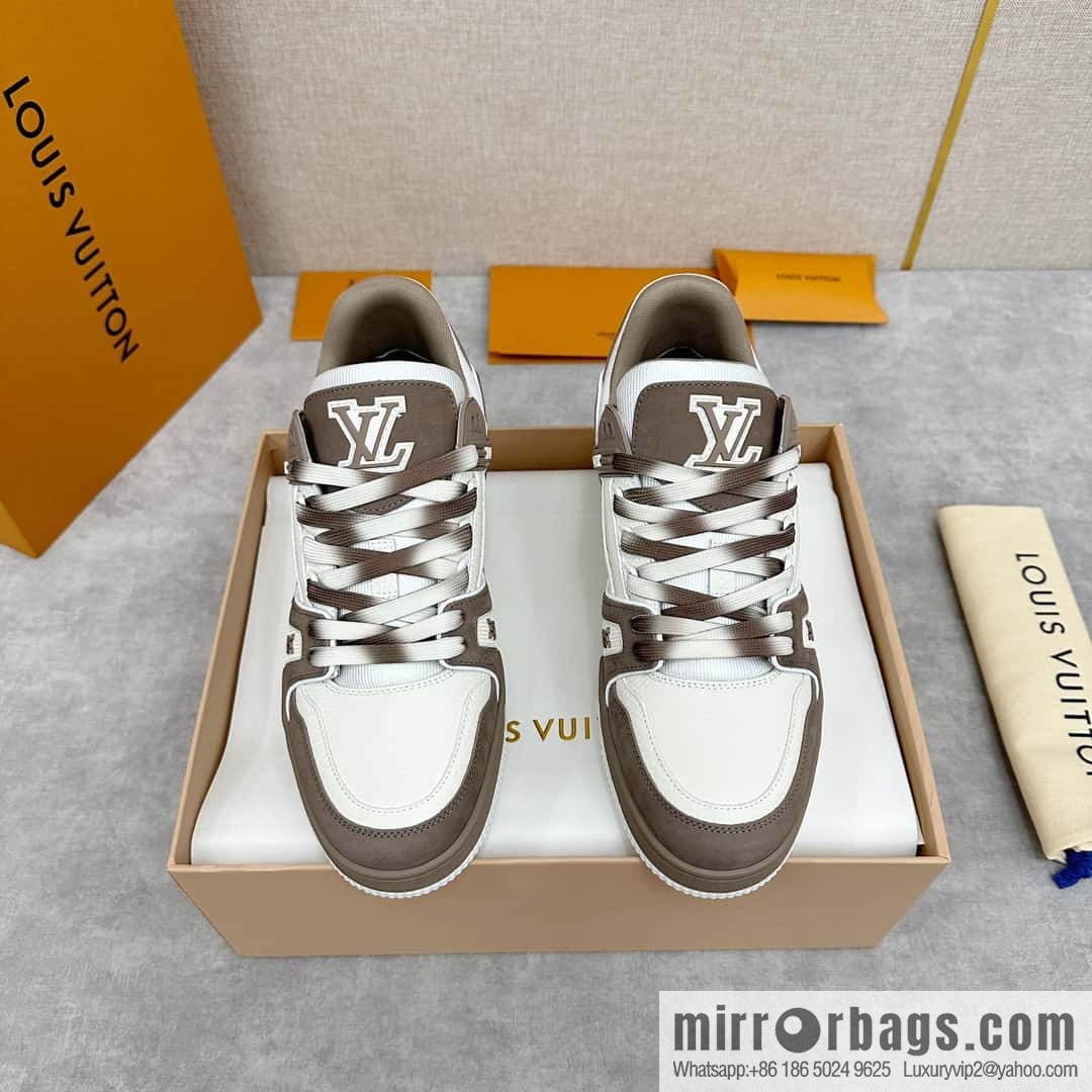 💋💍L new products L * V Louis~ new products of the season are on the shelves TRAINER series sports shoes 1ACWBX