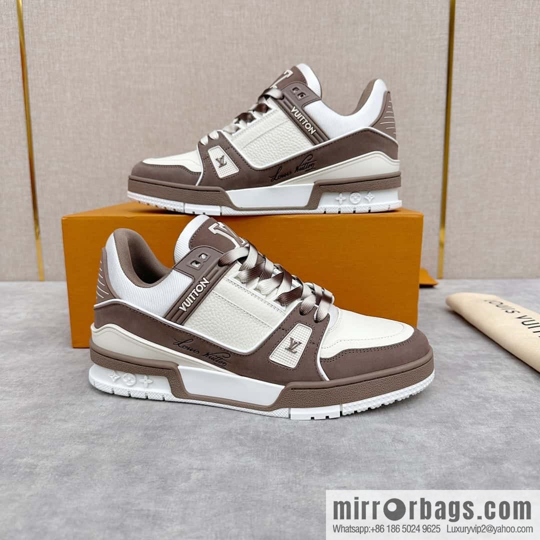 💋💍L new products L * V Louis~ new products of the season are on the shelves TRAINER series sports shoes 1ACWBX