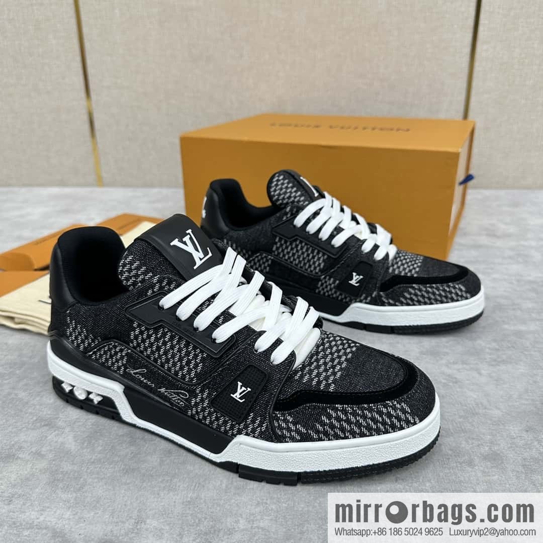 💋💍L new products L * V Louis~ new products of the season are on the shelves TRAINER series sports shoes 1AD6DX