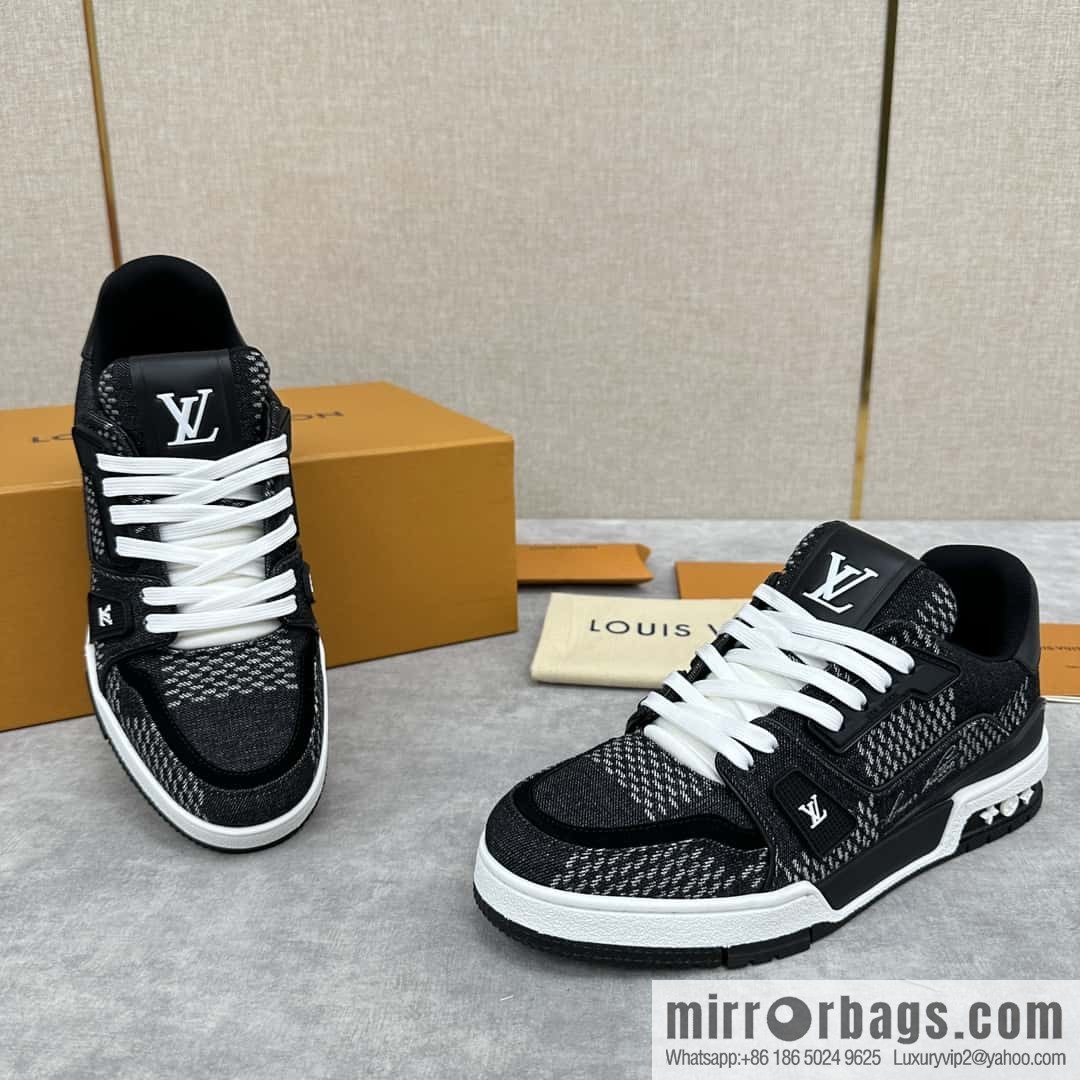 💋💍L new products L * V Louis~ new products of the season are on the shelves TRAINER series sports shoes 1AD6DX