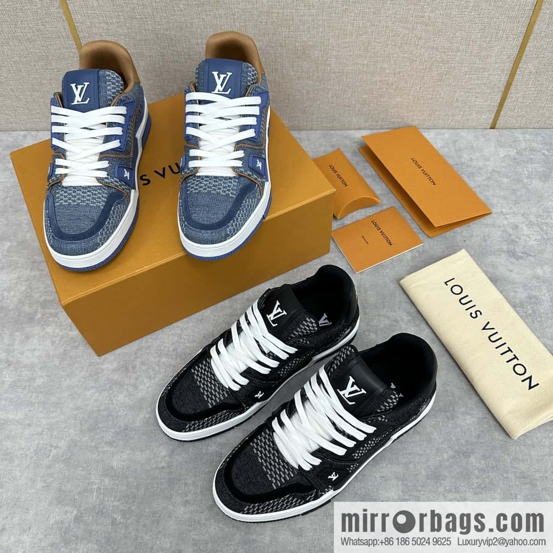 💋💍L new products L * V Louis~ new products of the season are on the shelves TRAINER series sports shoes 1AD6DX