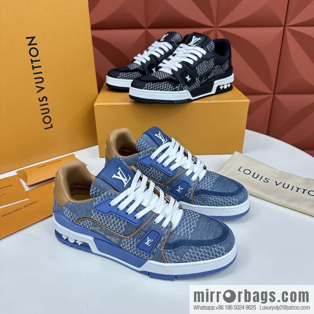 💋💍L new products L * V Louis~ new products of the season are on the shelves TRAINER series sports shoes 1AD6DI