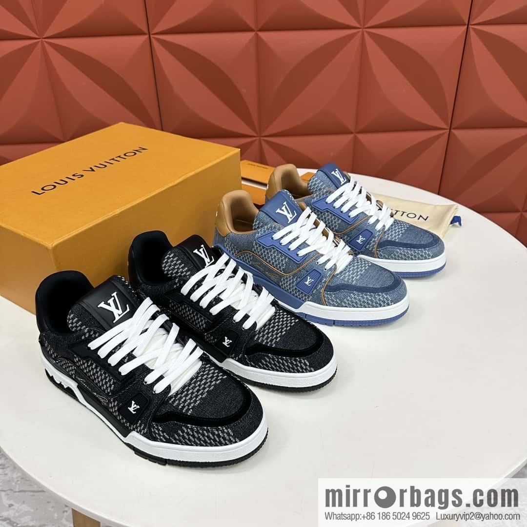 💋💍L new products L * V Louis~ new products of the season are on the shelves TRAINER series sports shoes 1AD6DI
