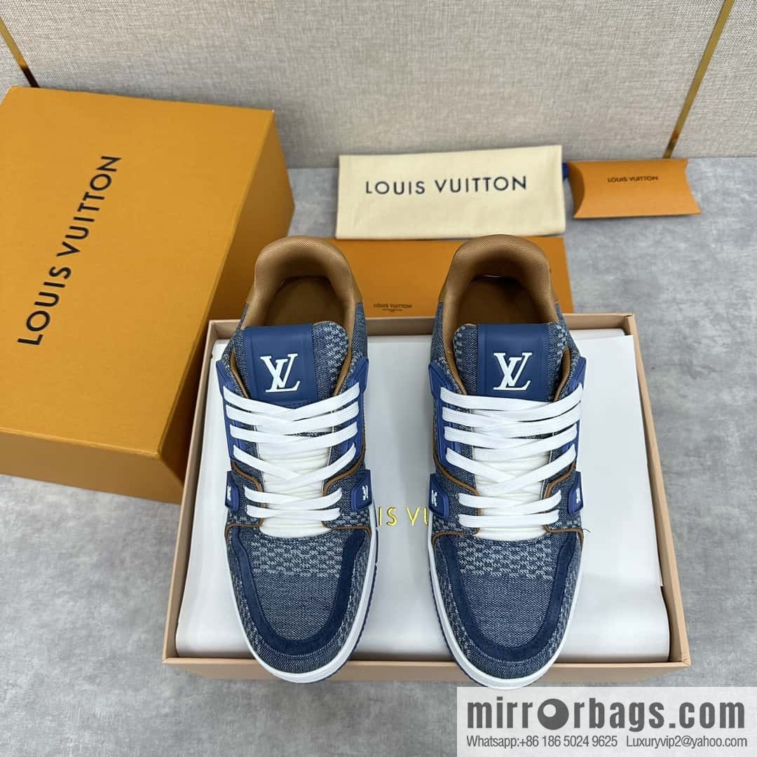 💋💍L new products L * V Louis~ new products of the season are on the shelves TRAINER series sports shoes 1AD6DI