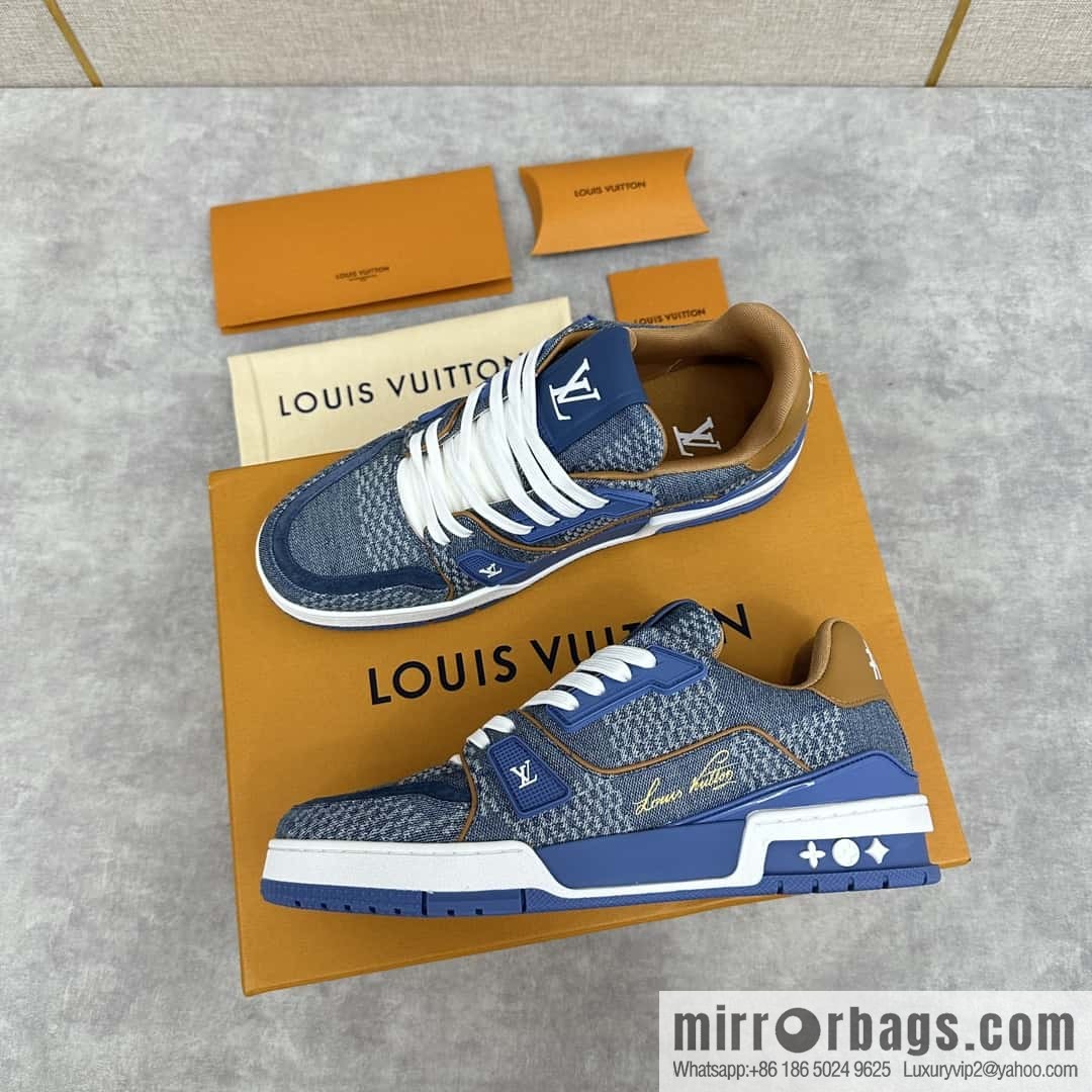 💋💍L new products L * V Louis~ new products of the season are on the shelves TRAINER series sports shoes 1AD6DI