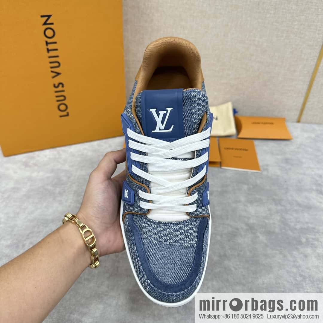 💋💍L new products L * V Louis~ new products of the season are on the shelves TRAINER series sports shoes 1AD6DI