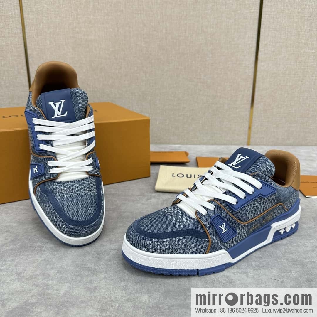 💋💍L new products L * V Louis~ new products of the season are on the shelves TRAINER series sports shoes 1AD6DI