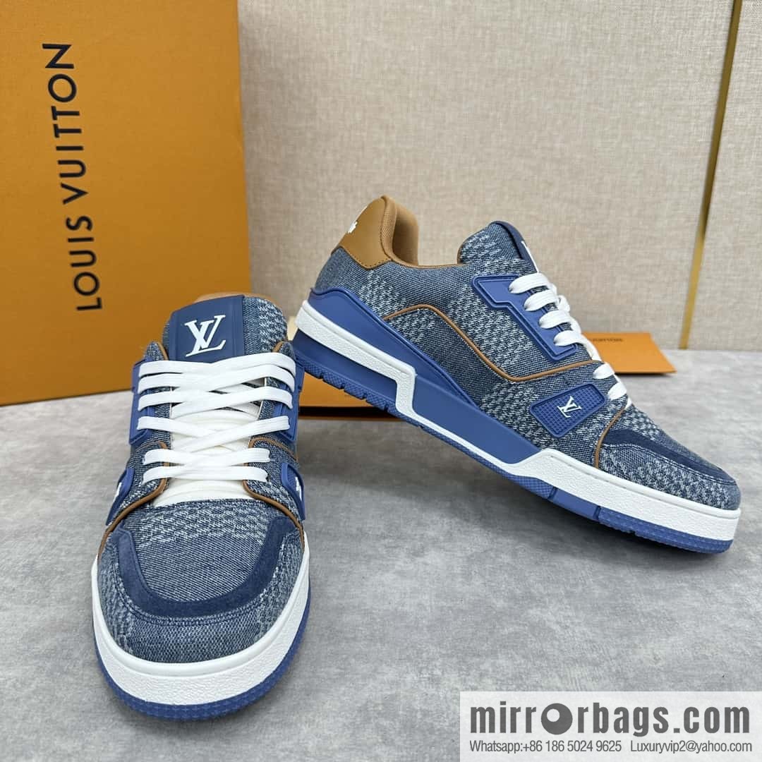 💋💍L new products L * V Louis~ new products of the season are on the shelves TRAINER series sports shoes 1AD6DI