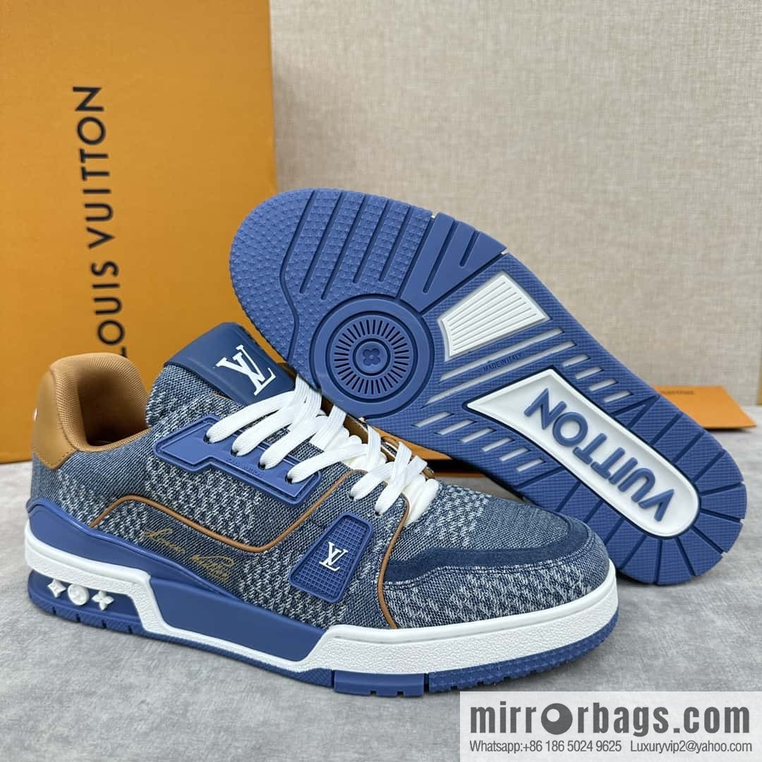 💋💍L new products L * V Louis~ new products of the season are on the shelves TRAINER series sports shoes 1AD6DI