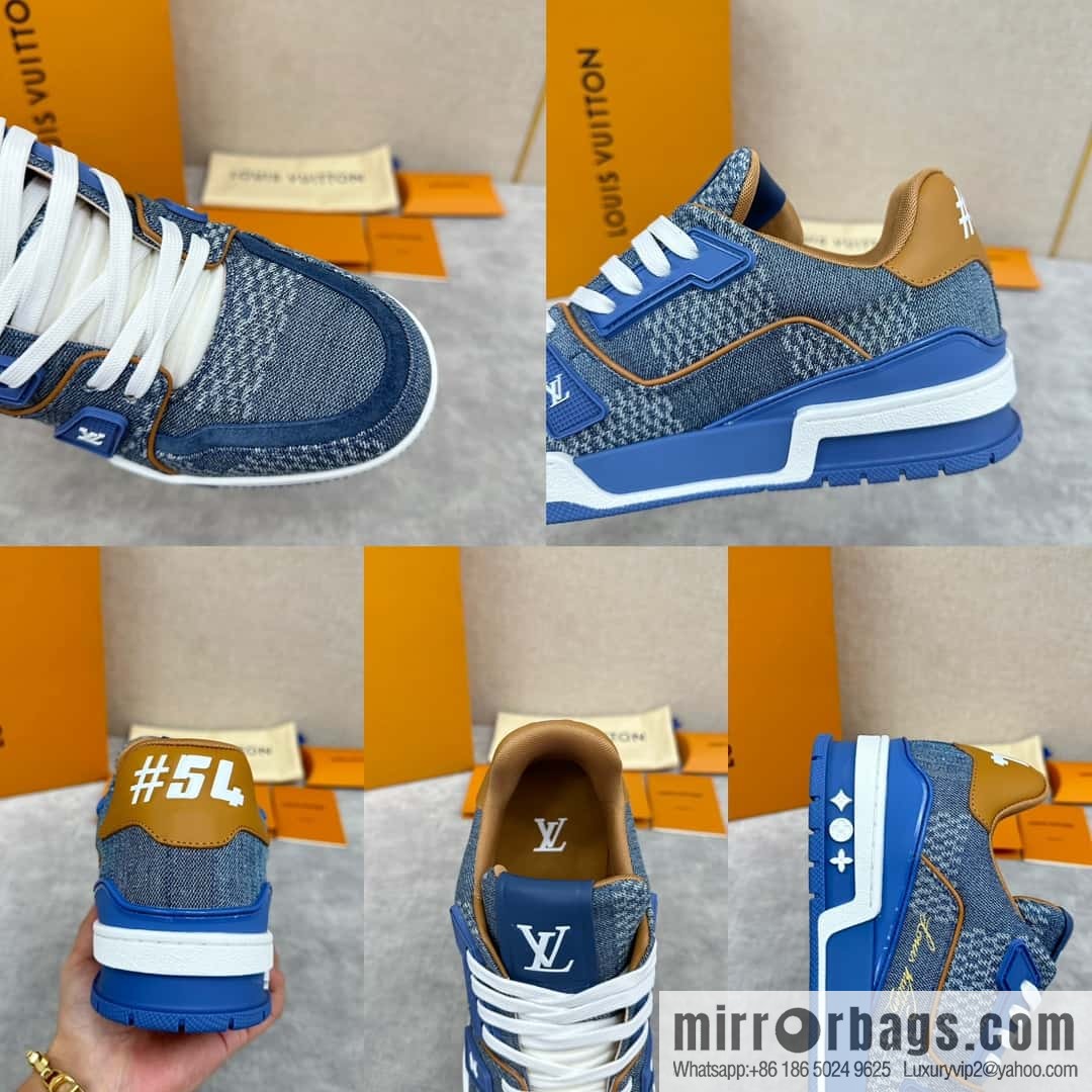 💋💍L new products L * V Louis~ new products of the season are on the shelves TRAINER series sports shoes 1AD6DI