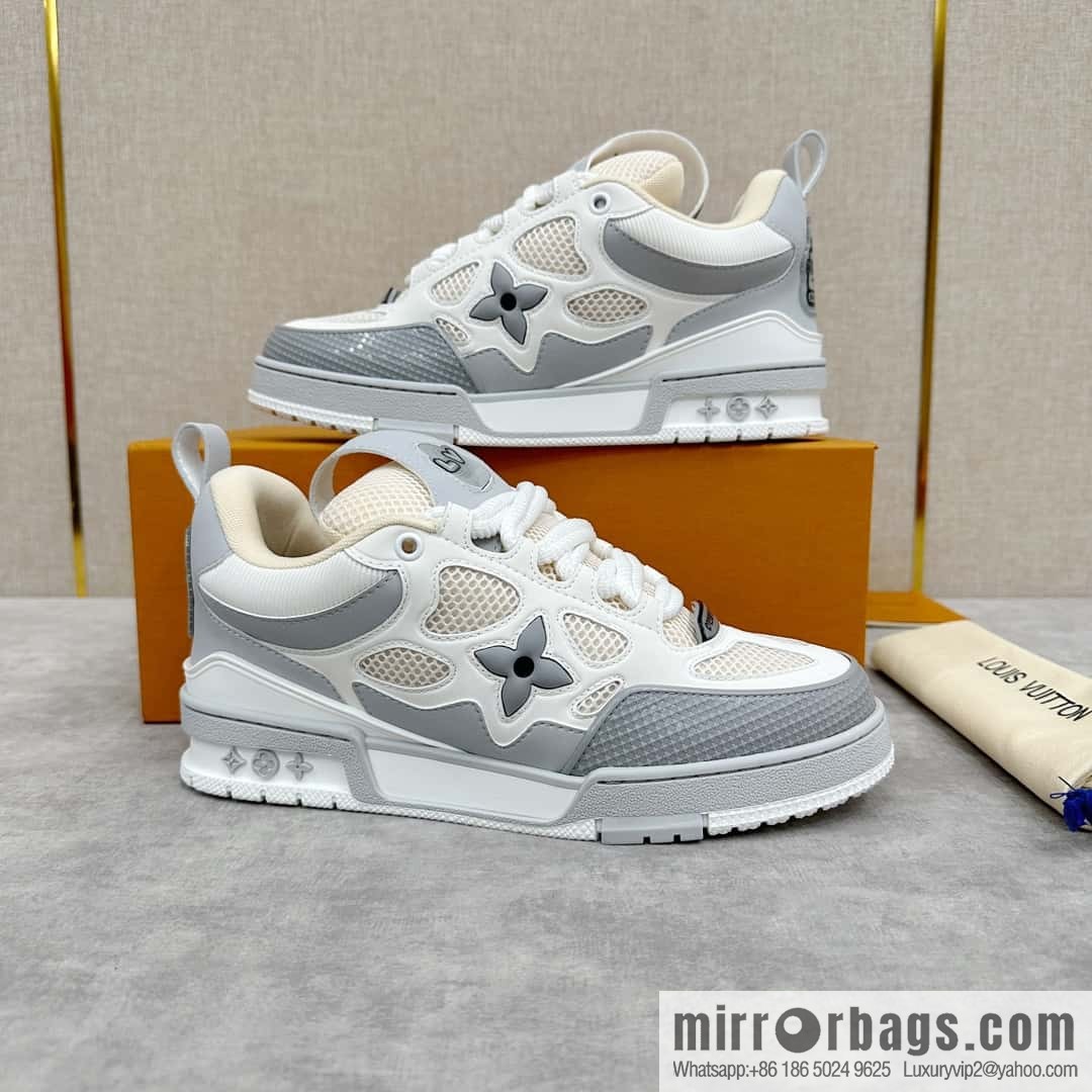 💋💍L home new product L * V SKATE washing gradual change sports shoes series 1ACQP8 new LV SKATE sports shoes in the season