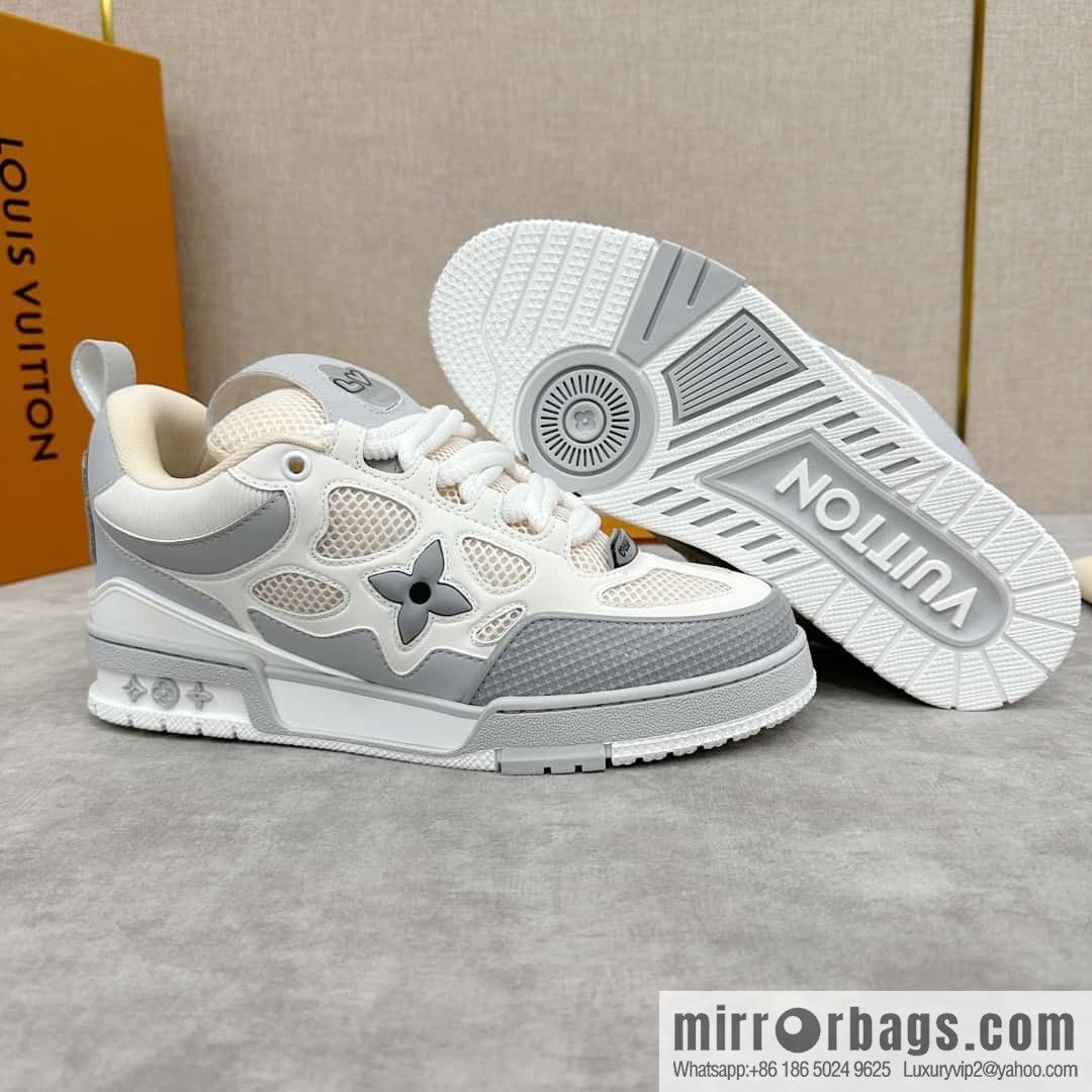 💋💍L home new product L * V SKATE washing gradual change sports shoes series 1ACQP8 new LV SKATE sports shoes in the season