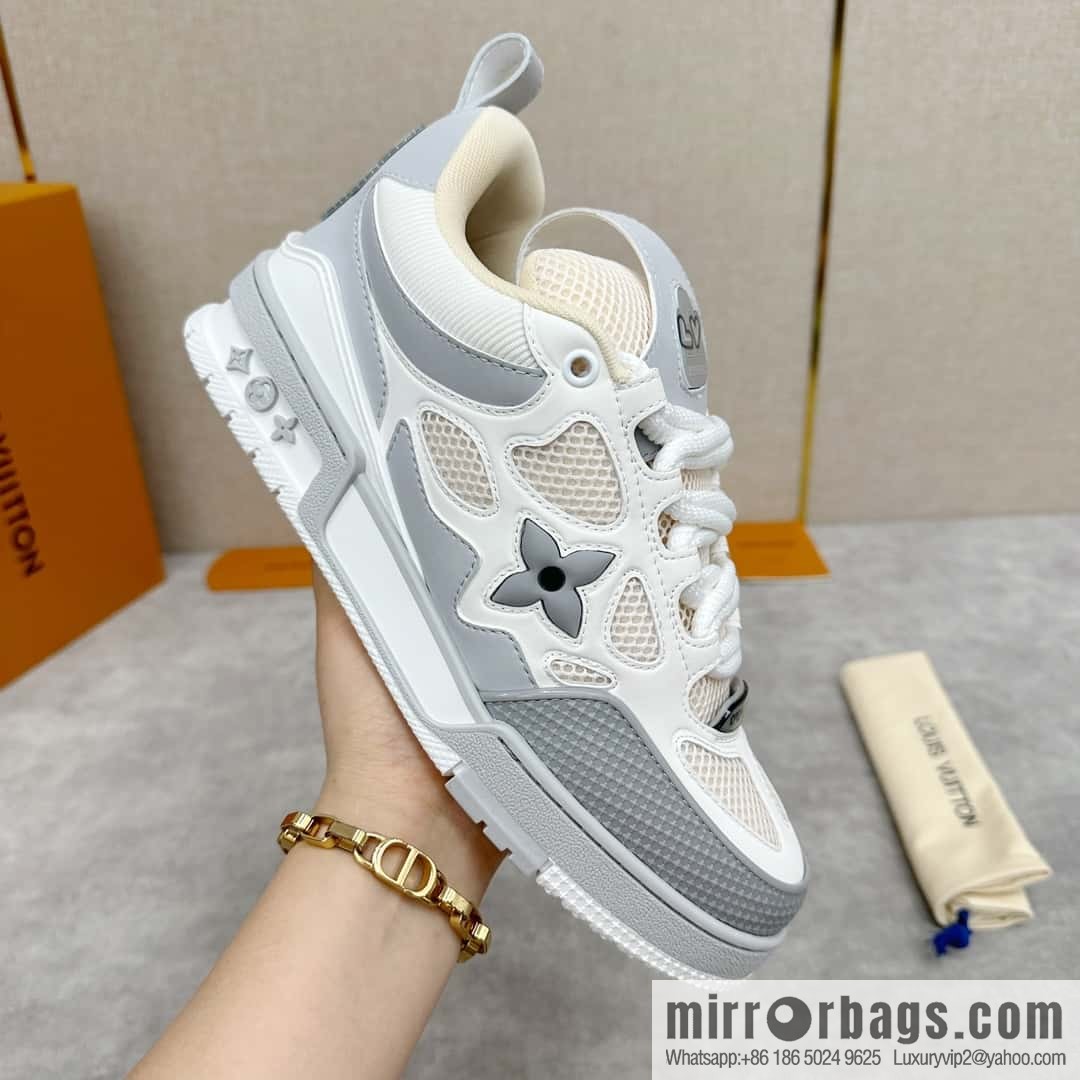 💋💍L home new product L * V SKATE washing gradual change sports shoes series 1ACQP8 new LV SKATE sports shoes in the season