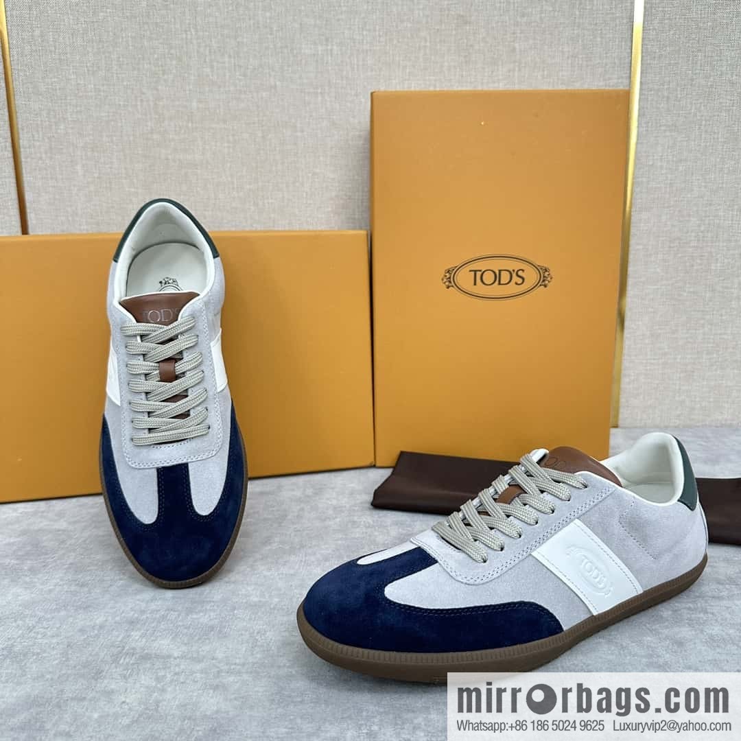 💋💍TOD * S Todd-S, new products on the shelves Tabs suede leather casual sneakers board shoes