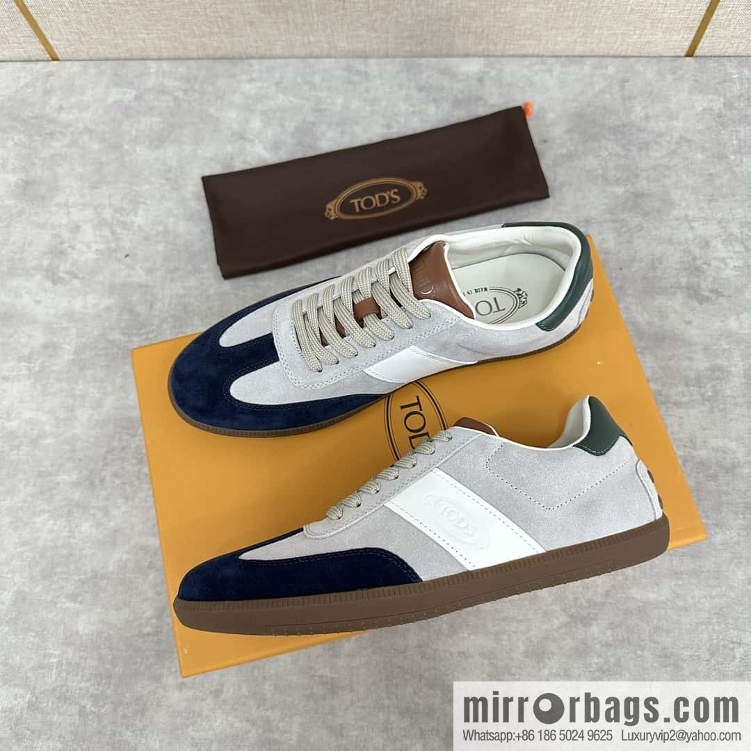 💋💍TOD * S Todd-S, new products on the shelves Tabs suede leather casual sneakers board shoes