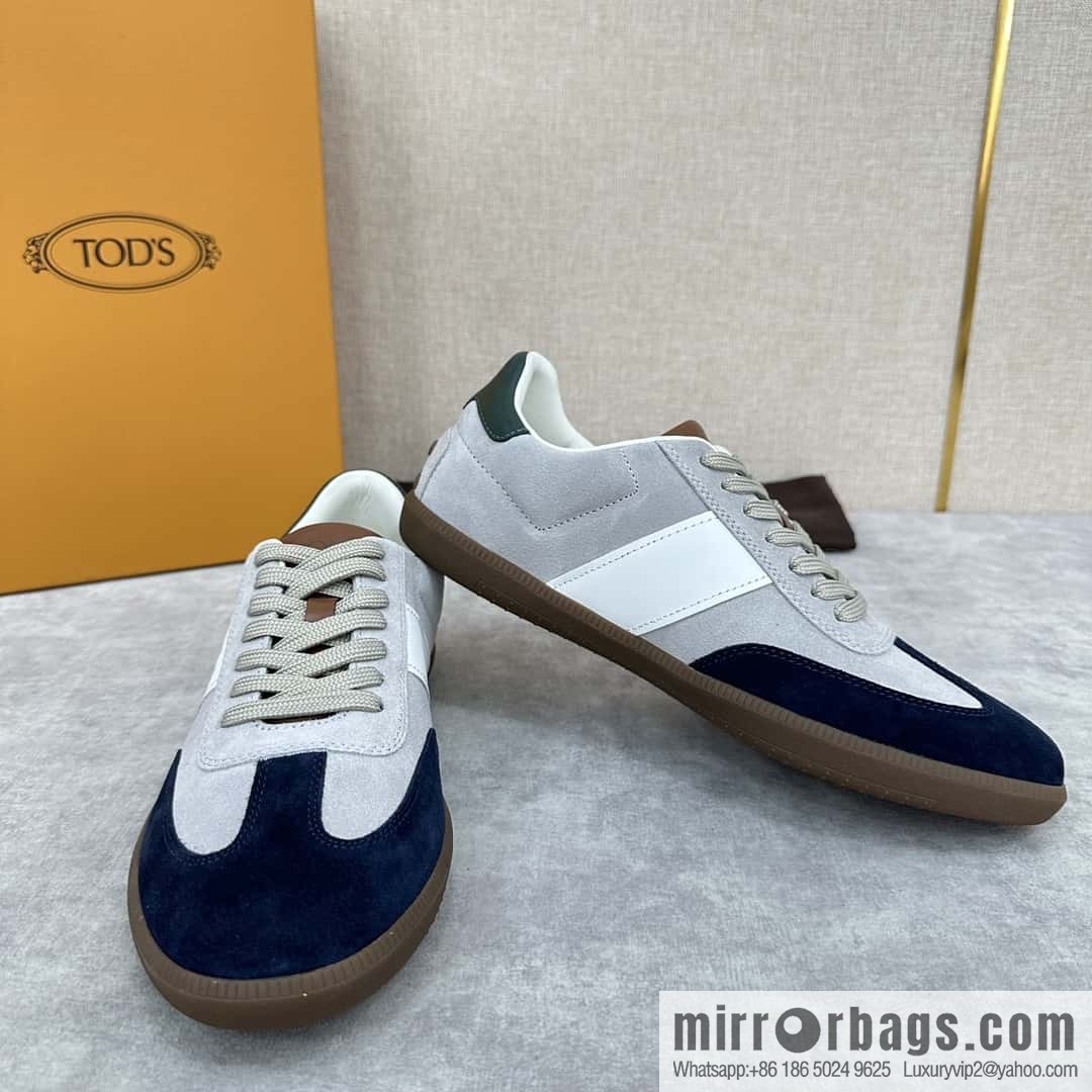 💋💍TOD * S Todd-S, new products on the shelves Tabs suede leather casual sneakers board shoes