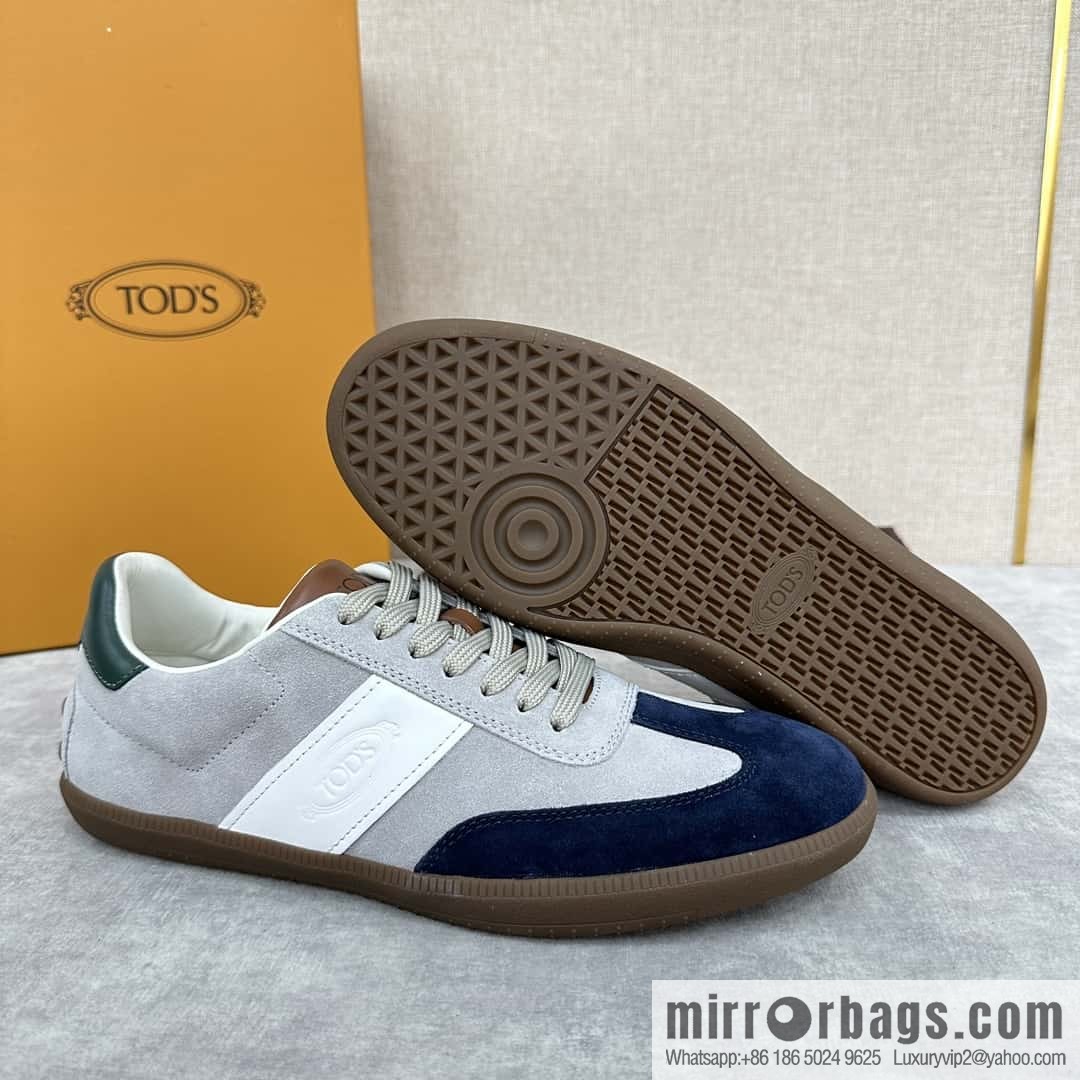 💋💍TOD * S Todd-S, new products on the shelves Tabs suede leather casual sneakers board shoes