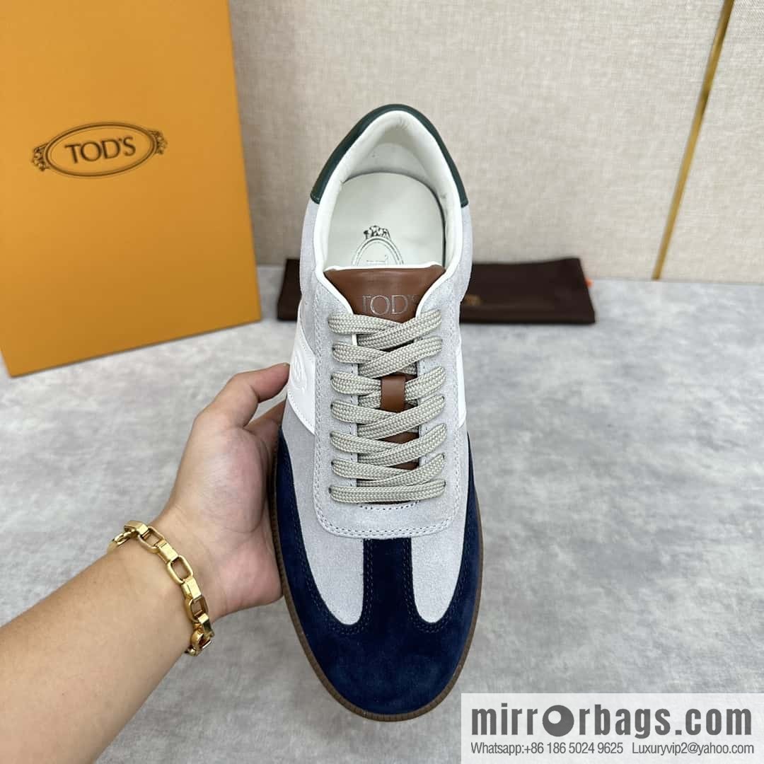 💋💍TOD * S Todd-S, new products on the shelves Tabs suede leather casual sneakers board shoes