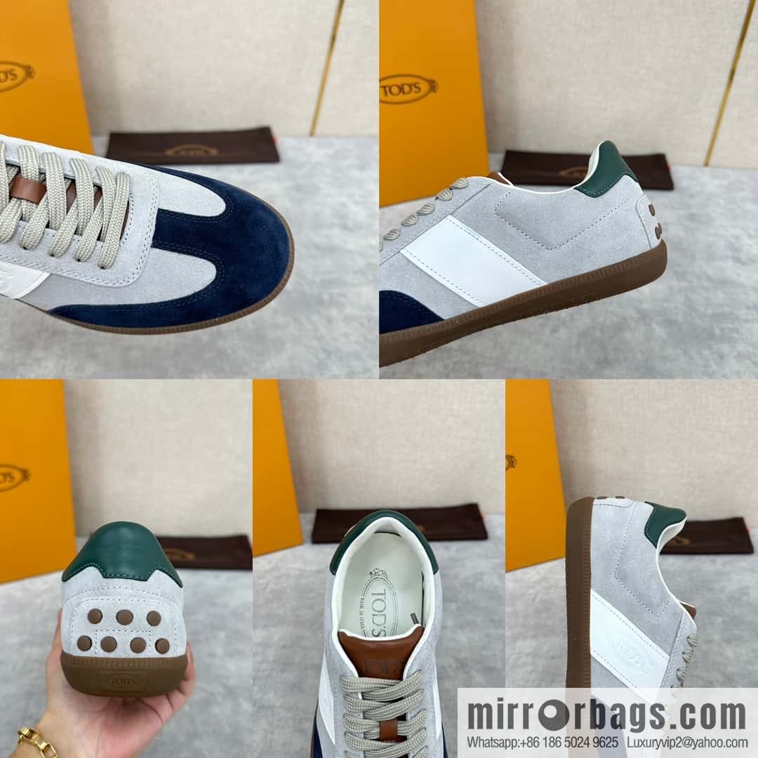 💋💍TOD * S Todd-S, new products on the shelves Tabs suede leather casual sneakers board shoes