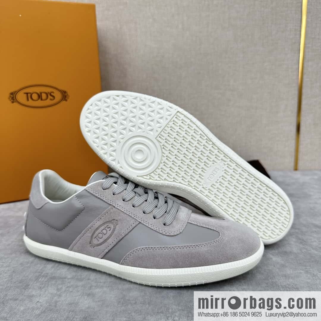 💋💍TOD * S Todd-S, new products on the shelves Tabs suede leather casual sneakers board shoes