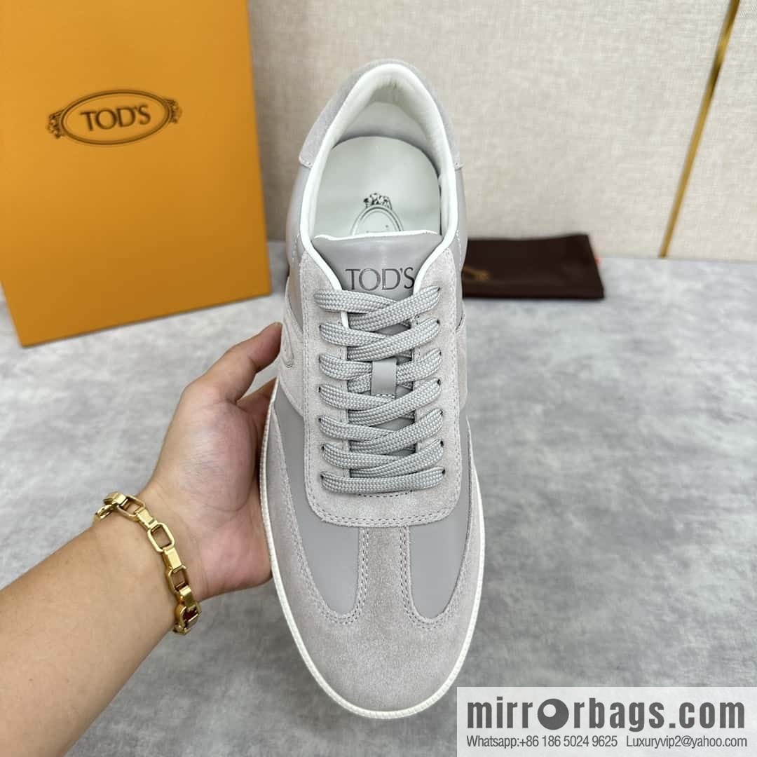 💋💍TOD * S Todd-S, new products on the shelves Tabs suede leather casual sneakers board shoes