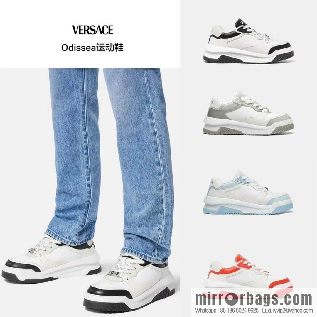💋💍VS Home New Products VERSAC * VANS-Zhe GRECA ODISSEA Platform Sneakers