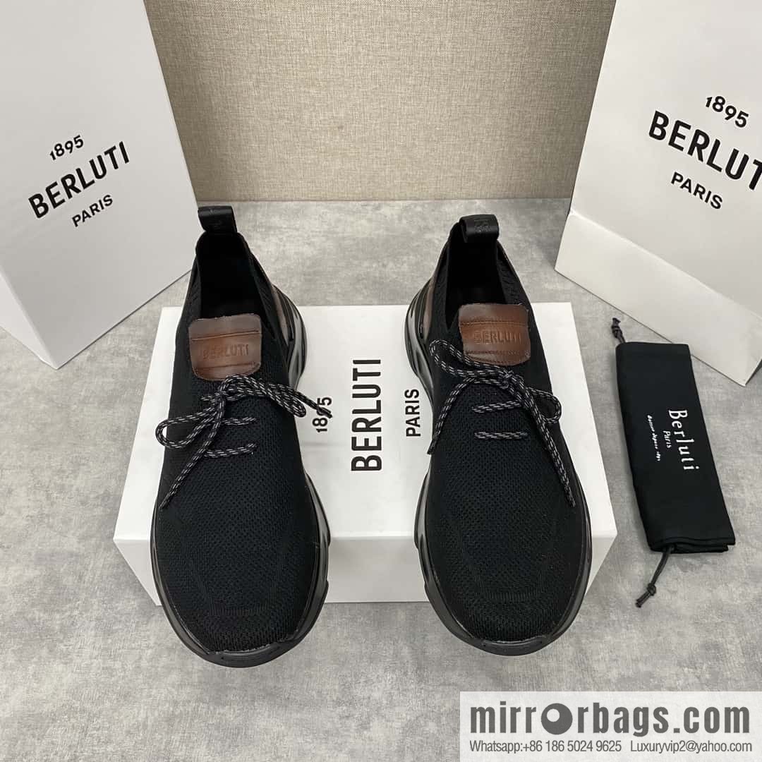 💋💍Berlut's new Shadow fly-knit sneakers
