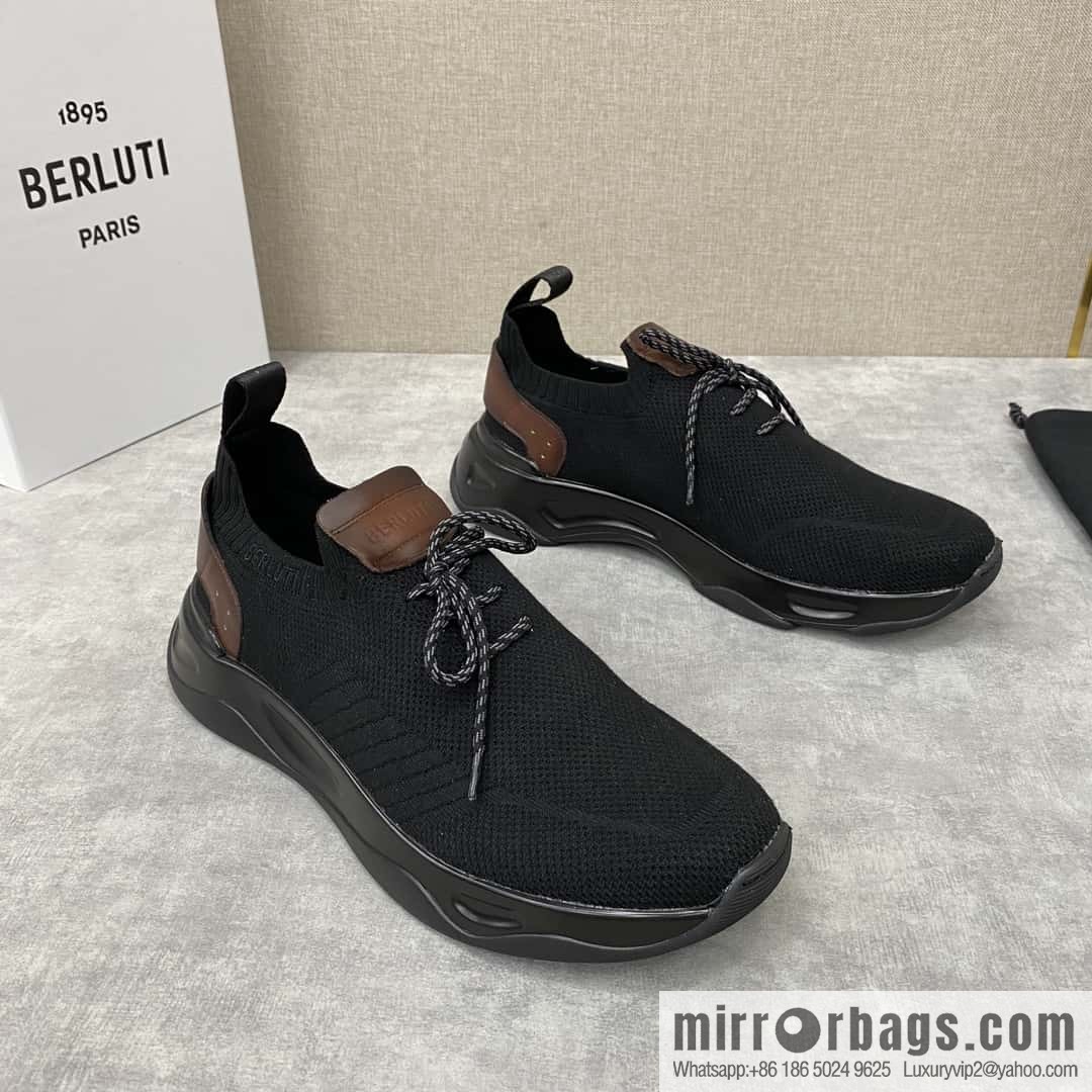 💋💍Berlut's new Shadow fly-knit sneakers
