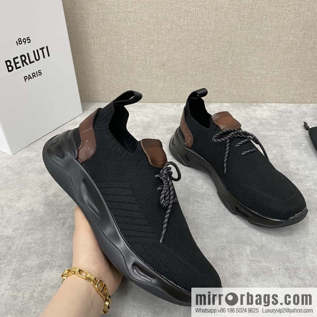 💋💍Berlut's new Shadow fly-knit sneakers