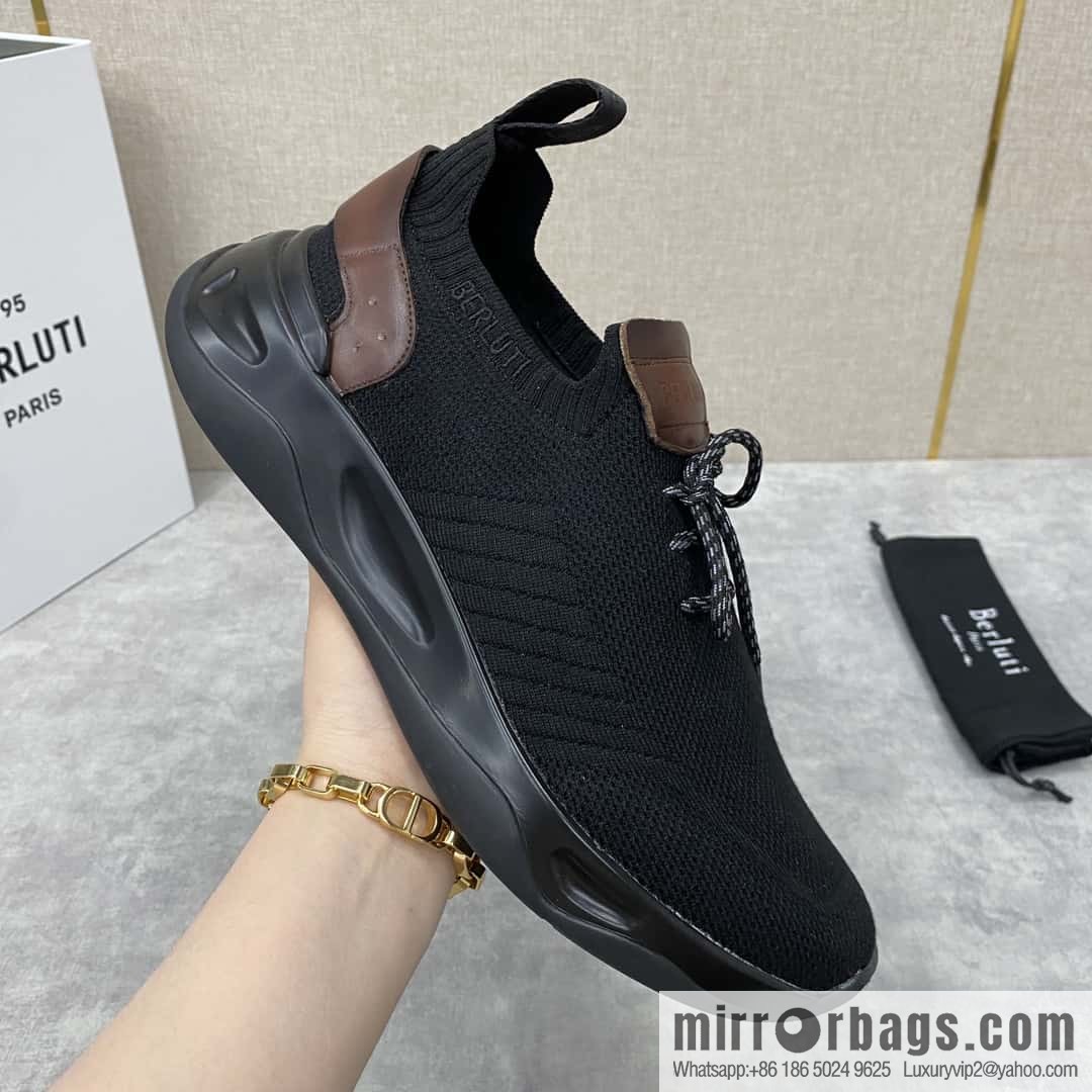 💋💍Berlut's new Shadow fly-knit sneakers