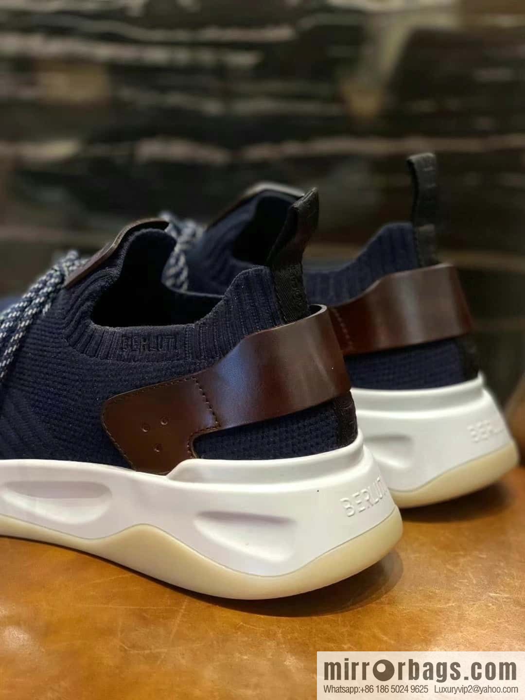 💋💍Berlut's new Shadow fly-knit sneakers