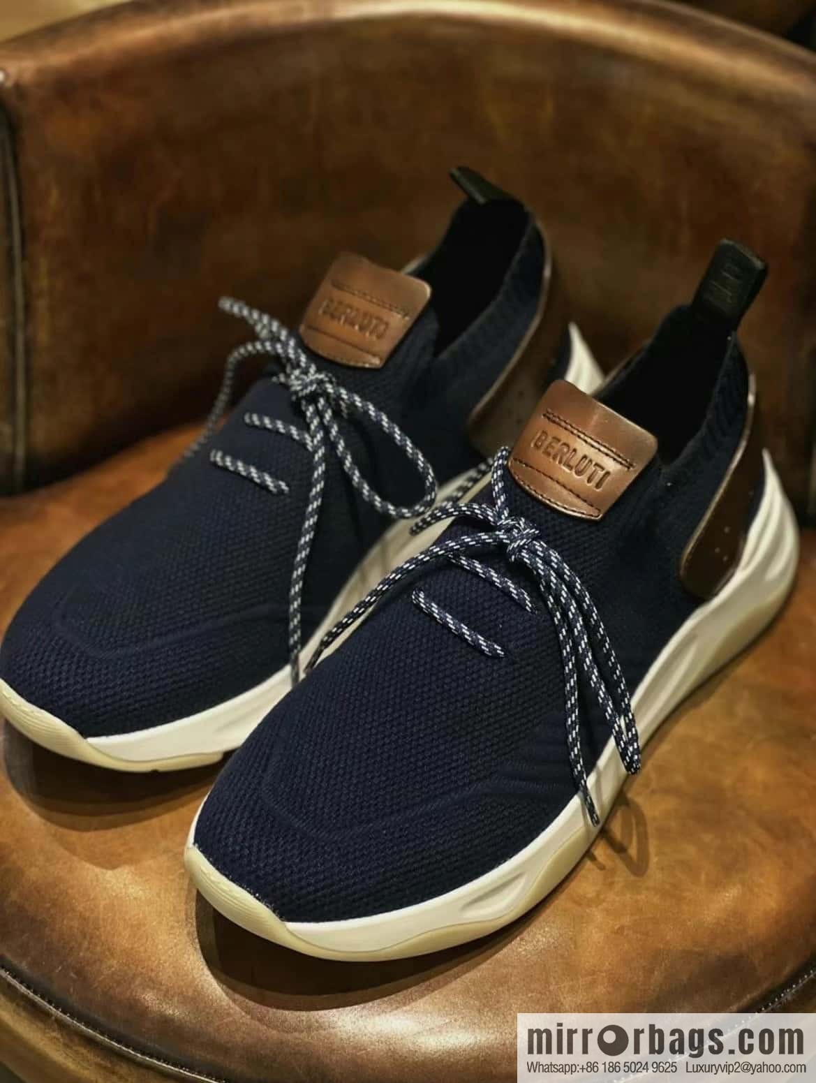 💋💍Berlut's new Shadow fly-knit sneakers
