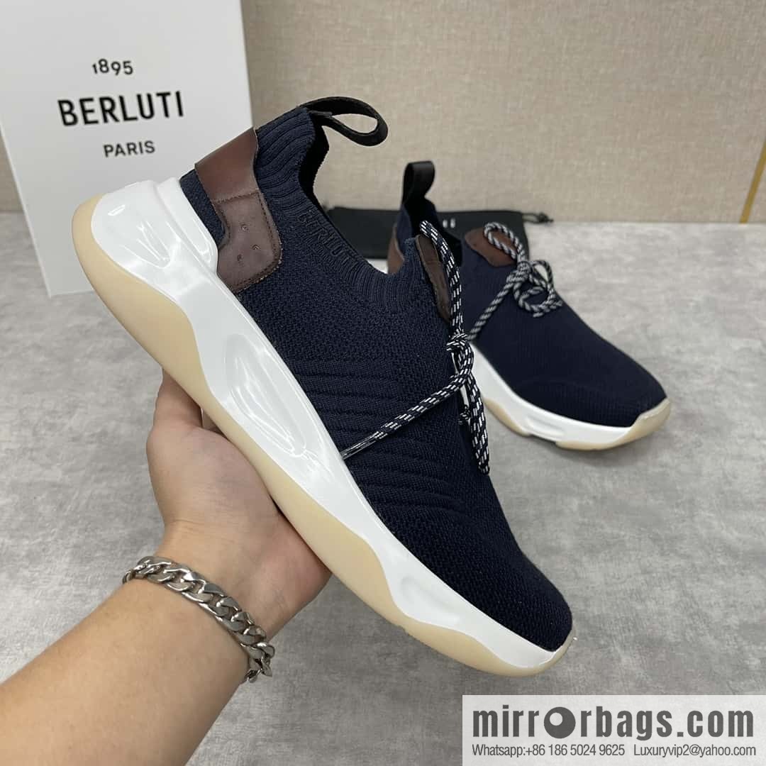 💋💍Berlut's new Shadow fly-knit sneakers