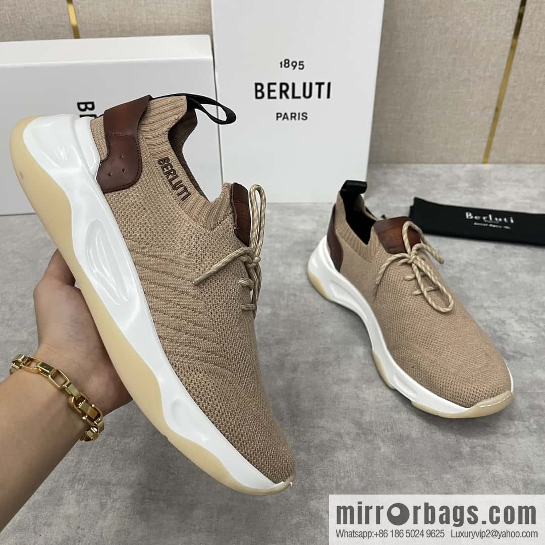 💋💍Berlut's new Shadow fly-knit sneakers