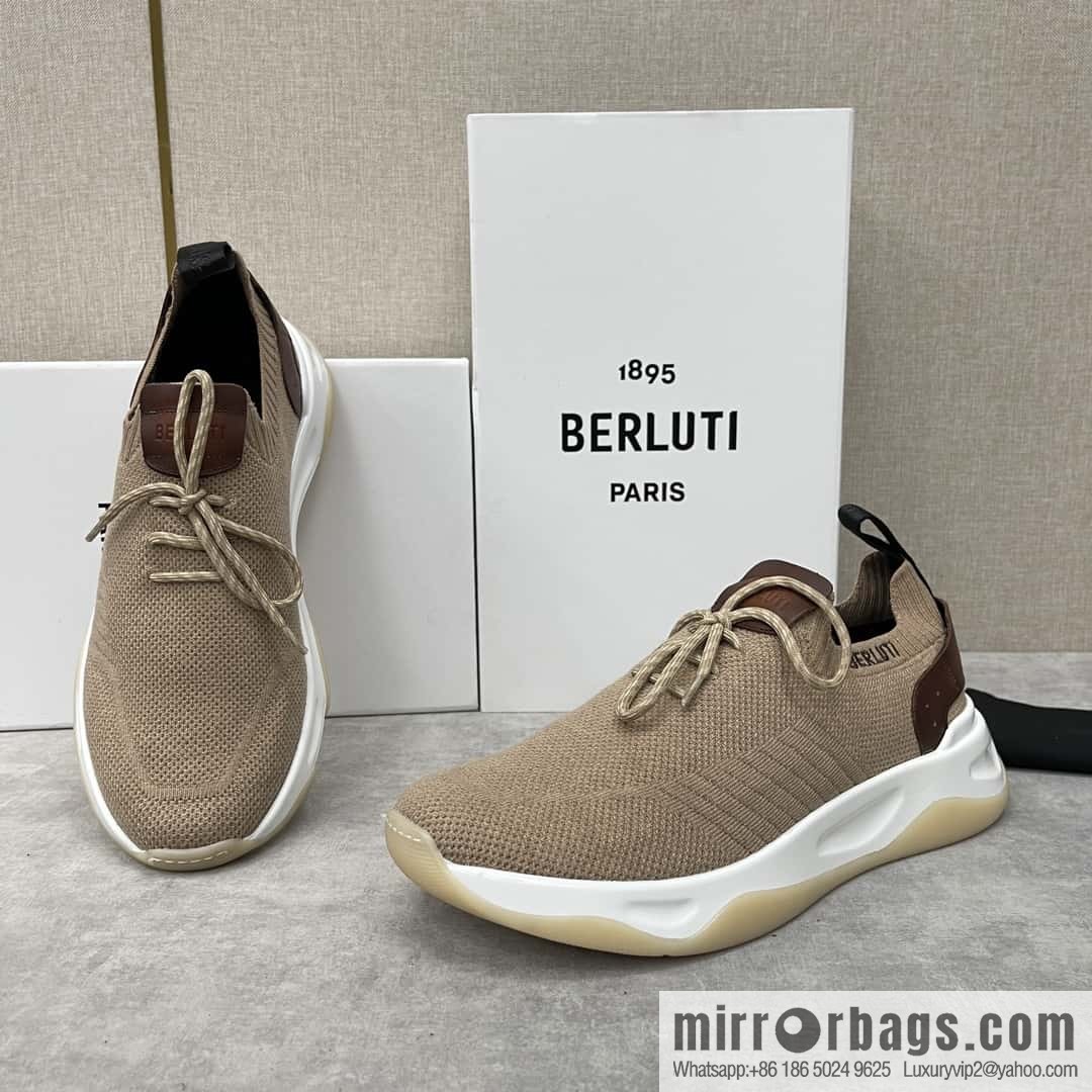 💋💍Berlut's new Shadow fly-knit sneakers
