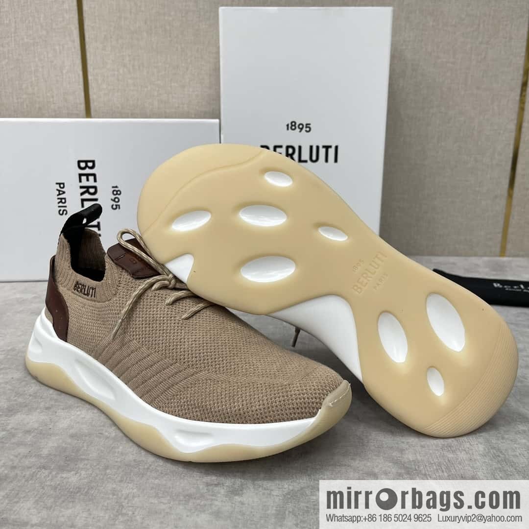 💋💍Berlut's new Shadow fly-knit sneakers