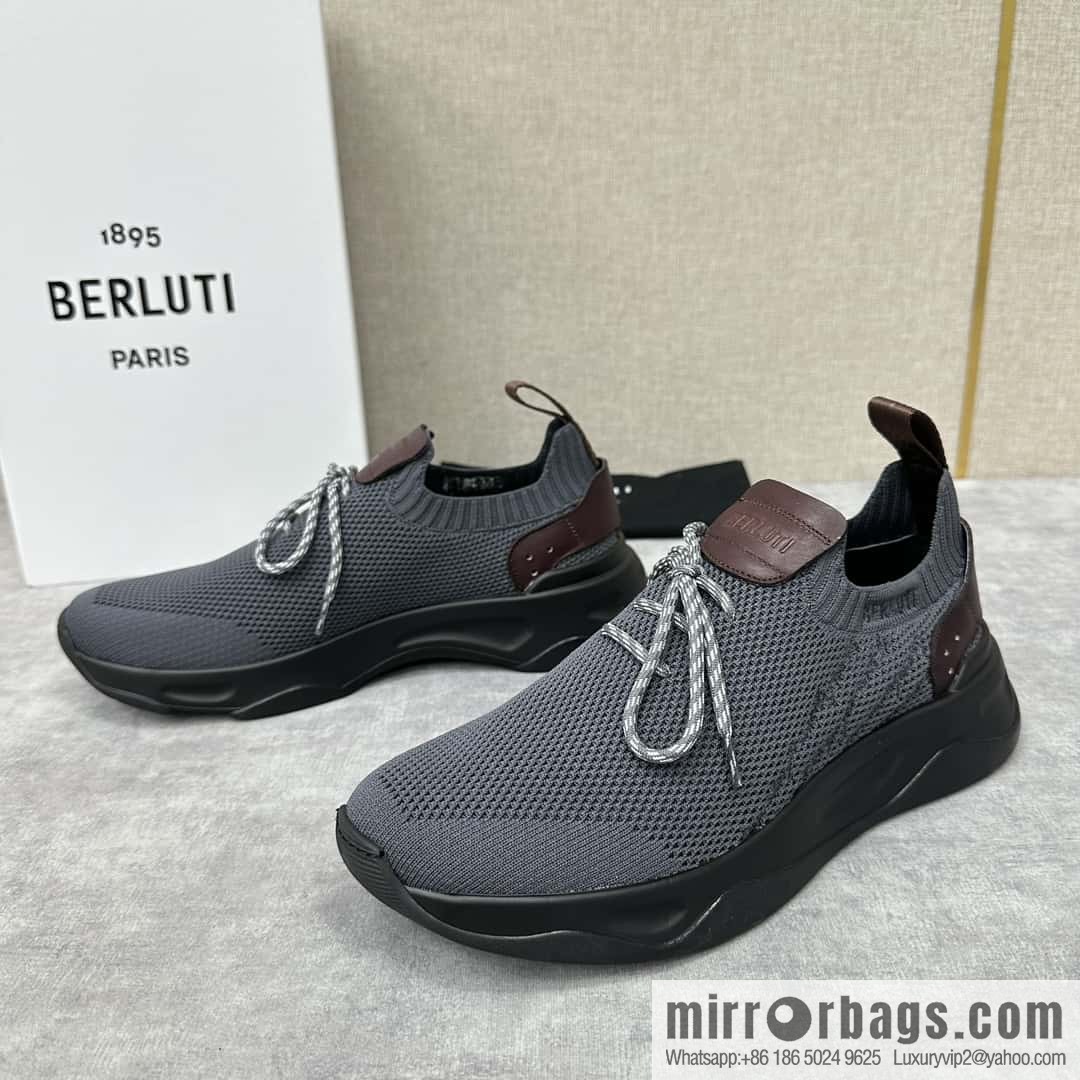 💋💍Berlut's new Shadow fly-knit sneakers
