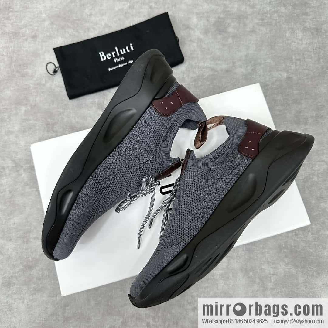 💋💍Berlut's new Shadow fly-knit sneakers