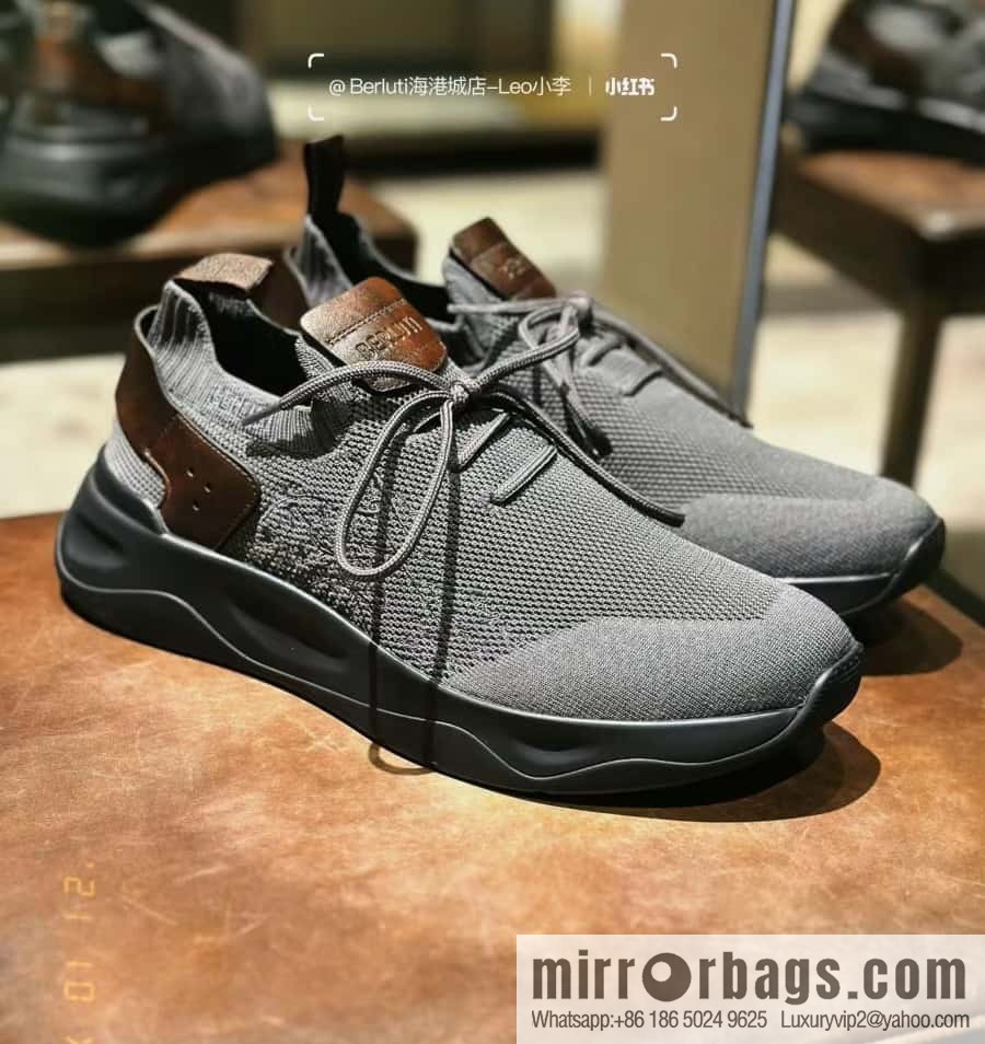 💋💍Berlut's new Shadow fly-knit sneakers