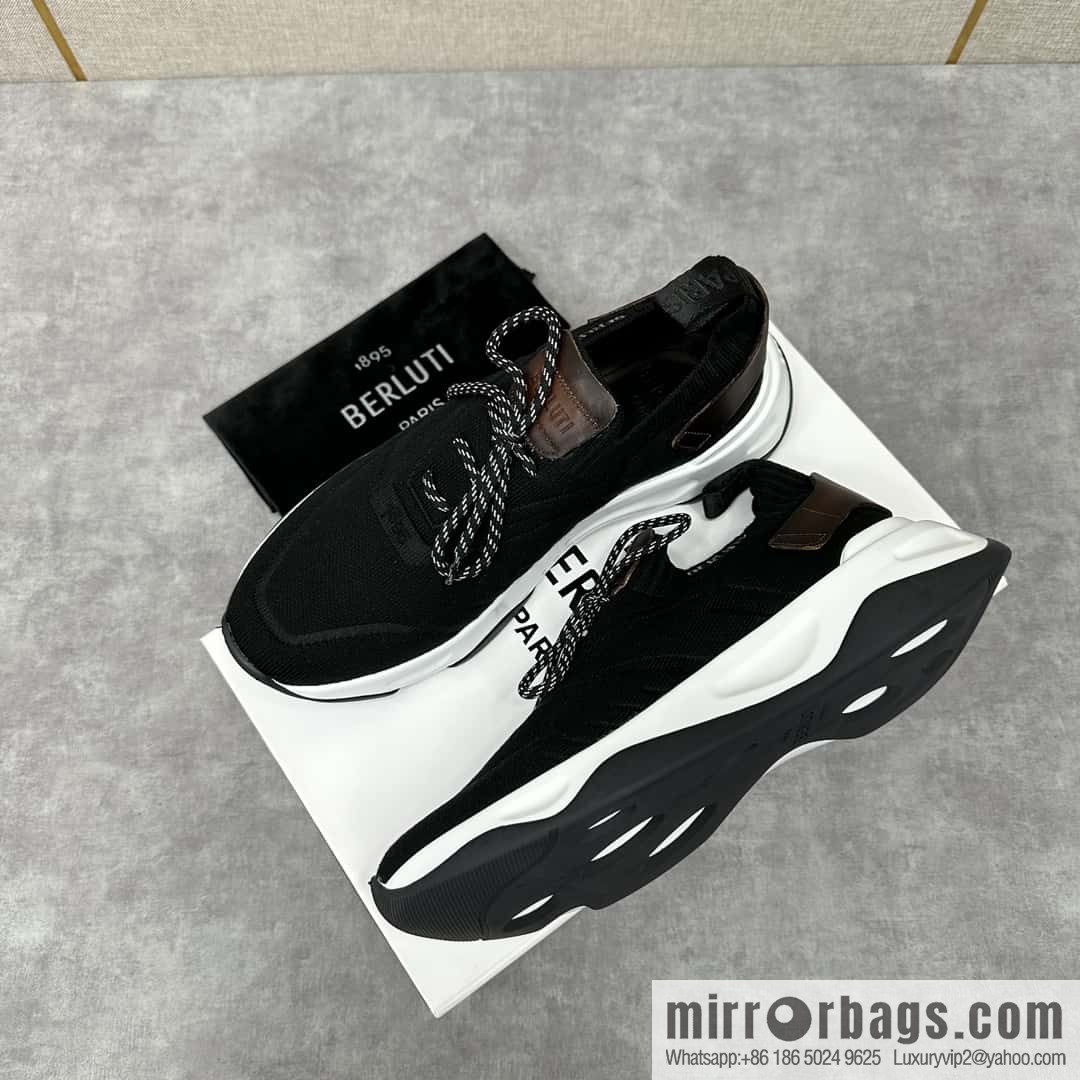 💋💍Berlut's new Shadow fly-knit sneakers