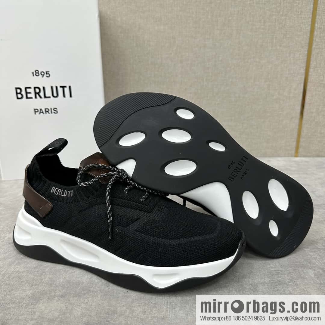 💋💍Berlut's new Shadow fly-knit sneakers