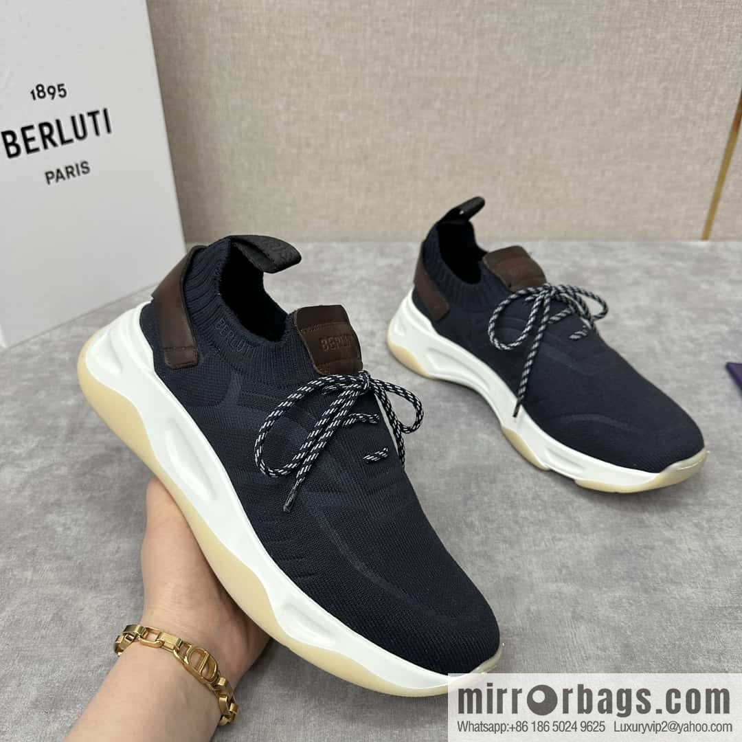 💋💍Berlut's new Shadow fly-knit sneakers