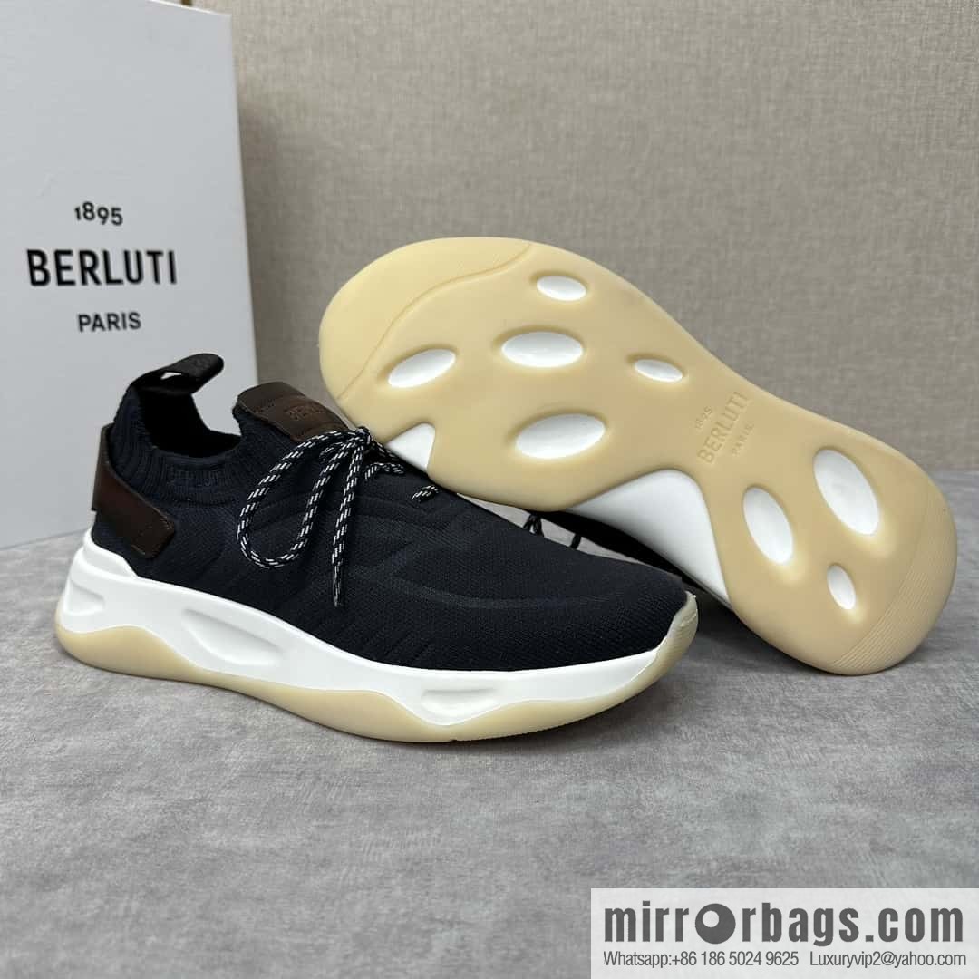 💋💍Berlut's new Shadow fly-knit sneakers