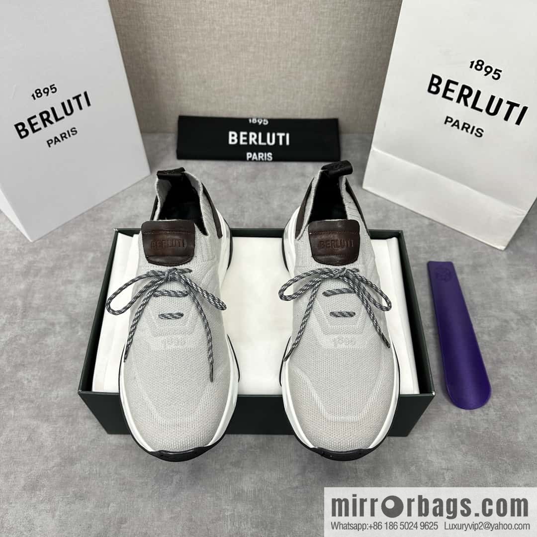💋💍Berlut's new Shadow fly-knit sneakers