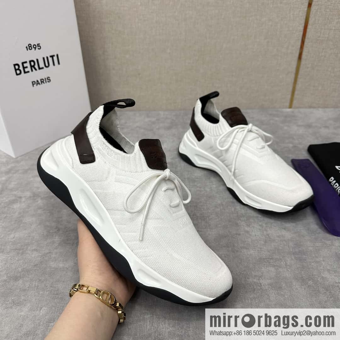 💋💍Berlut's new Shadow fly-knit sneakers