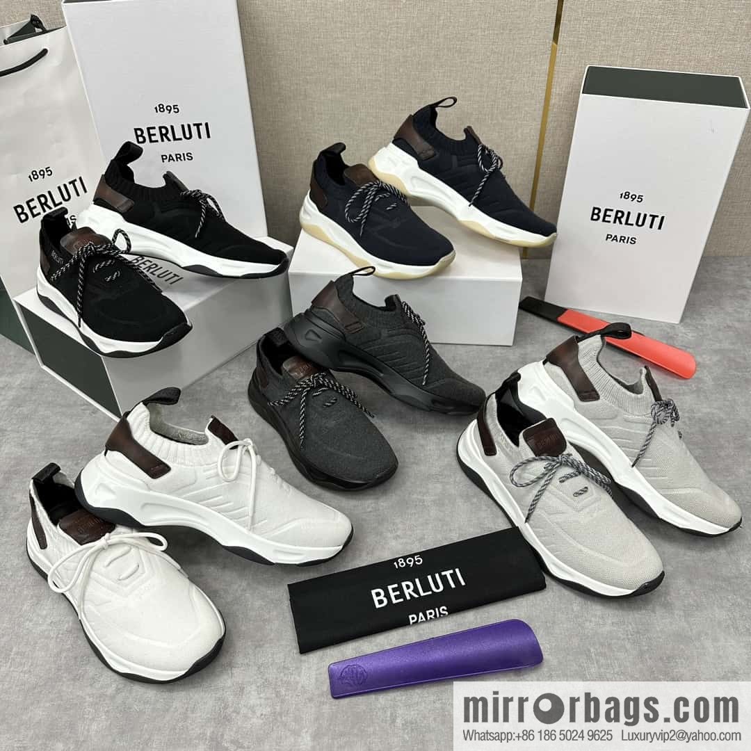 💋💍Berlut's new Shadow fly-knit sneakers